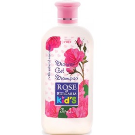 Rose of Bulgaria sprchový gel a šampon pro děti