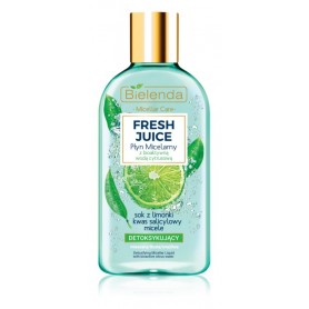 Bielenda Fresh Juice Lime micelární voda pro smíšenou a citlivou pleť