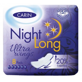 Carin Night Long ultra wings ultra dlouhé vložky
