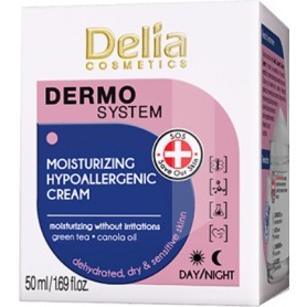 Delia Cosmetics dermosystem hydratační hypoalergenní pleťový krém