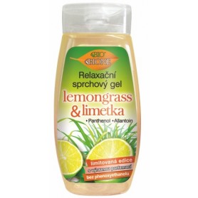 Bione Cosmetics lemongrass a limetka relaxační sprchový gel 