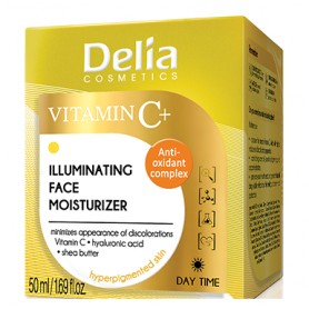 Delia Cosmetics Vitamin C illuminating hydratační krém 