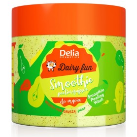 Delia Cosmetics Dairy Fun tělové peelingující smoothie hruška