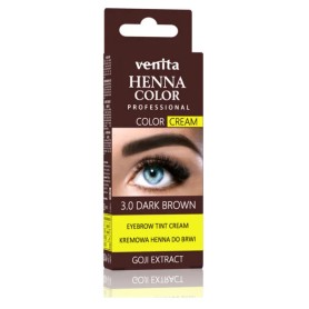 Venita Henna barva na obočí 3.0 tmavě hnědá