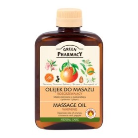 Green Pharmacy masážní tělový olej se zahřívacím efektem 