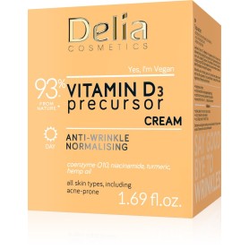 Delia Cosmetics Vitamin D3 denní pleťový krém proti vráskám