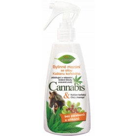 Bione Cosmetics bylinné mazání cannabis s kaštanem koňským