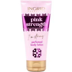Ingrid Cosmetics pink strength Iam strong parfemované tělové mléko