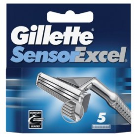 Gillette Sensor Excel náhradní hlavice - 5ks