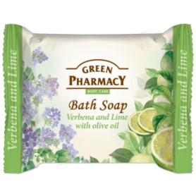 Green Pharmacy mýdlo verbena a limeta s olivovým olejem 