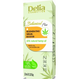 Delia Cosmetics Botanical Flow Cannabis regenerační sérum pro suchou a citlivou pokožku 