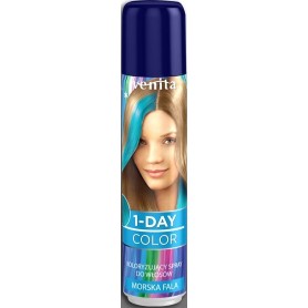 Venita 1 Day color barvicí sprej na vlasy - 2 Ocean Blue (mořsky modrá)