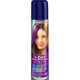 Venita 1 Day color barvicí sprej na vlasy - 10 Violet Aura (fialová)