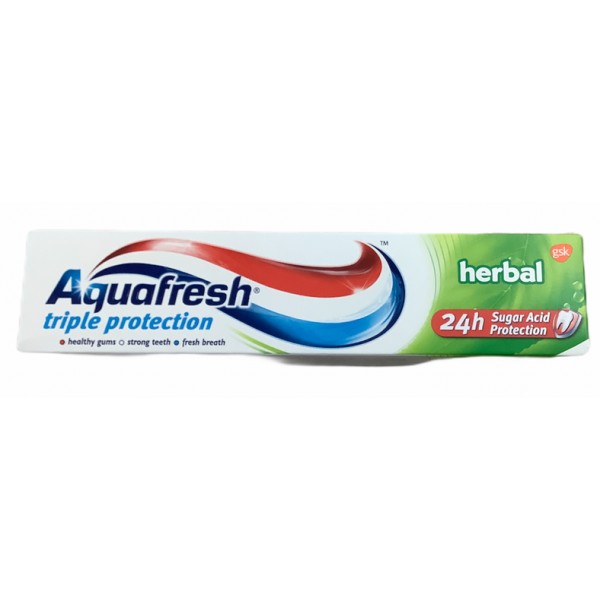 Aquafresh Triple Protection Zubni Pasta Herbal