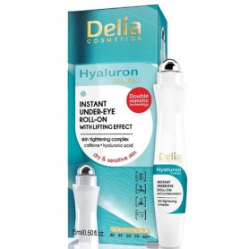 Delia Cosmetics liftingující oční roll-on s kyselinou hyaluronovou  