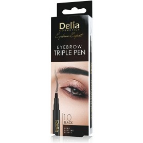 Delia Cosmetics fix s trojitým hrotem na obočí v černé barvě 