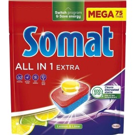 Somat All in 1 Extra Lemon & Lime tablety myčky na nádobí 