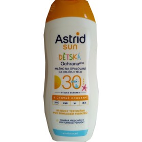 Astrid sun dětské mléko na opalování SPF30