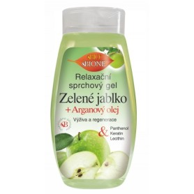 Bione Cosmetics relaxační sprchový gel zelené jablko a arganový olej